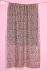 Wool Stole In Paisley Block Print