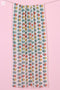 Wool Stole In Floral Block Print