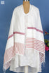 Khaadi Cotton Stole In Stripe Block Print