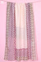 Cotton Silk Che Che Wrap In Floral Block Print