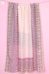 Cotton Silk Che Che Wrap In Floral Block Print