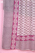 Cotton Silk Che Che Wrap In Floral Block Print