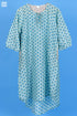 Cotton Silk Sheiba Top With Booti Block Print