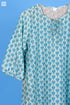 Cotton Silk Sheiba Top With Booti Block Print