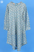 Mulmul Cotton Lizard Top In Block Print