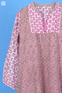 Mulmul Cotton Joplin Dress In Asorted Block Print