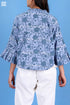 Khaadi Cotton Jackie Jacket With Floral Block Print