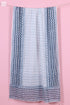 Mulmul Cotton Wrap In Zigzag Block Print