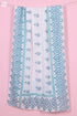 Mulmul Cotton Wrap In Floral Block Print