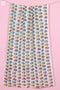 Mulmul Cotton Wrap In Floral Block Print