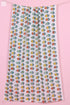 Mulmul Cotton Wrap In Floral Block Print