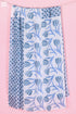 Mulmul Cotton Wrap In Assorted Block Print