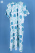 Mulmul Cotton Percy Dress In Floral Block Print