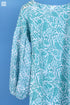 Mulmul Cotton Stanley Top In Graphic Block Print