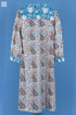 Slub Cotton Joplin Dress In Paisley Block Print