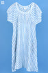 Mulmul Cotton Jelly Top In Zigzag Block Print
