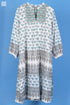 Mulmul Cotton Joplin Dress in Assorted Block Prints