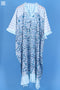Mulmul Cotton Lounge Caftan In Assorted Block Print