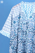 Mulmul Cotton Lounge Caftan In Assorted Block Print