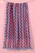 Mulmul Cotton Wrap In Zigzag Block Print