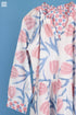 Mulmul Cotton Timmie Dress In Floral Block Print