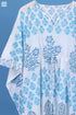 Mulmul Cotton Cher Caftan In Assorted Block Print