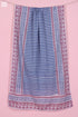 Mulmul Cotton Wrap In Graphic Block Print