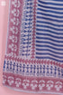 Mulmul Cotton Wrap In Graphic Block Print