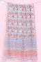 Mulmul Cotton Wrap In Assorted Block Print