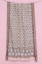 Bengal Cotton Jamdani Lou Lou Wrap With Graphic Block Print