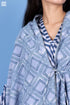 Khaadi Cotton Bob Overlay Jacket In Graphic Block Print