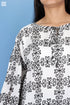 Mulmul Cotton Stanley Top In Graphic Block Print