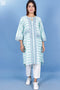 Slub Cotton Sheiba Top In Graphic Block Print