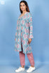 Rayon Shift Dress In Block Print