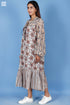 Cotton Walton Dress In Block Print