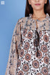 Cotton Walton Dress In Block Print