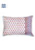 40s Cotton Pillow CoverIn FloralBlock Print