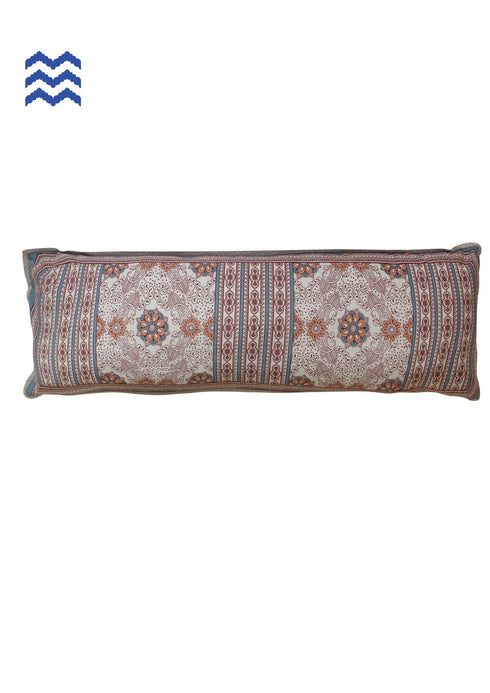 20s Cotton Cushion Cover Antipodean in Block Print