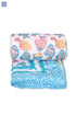 Mulmul Cotton Quilt In Graphic Block Print