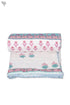 Mulmul Cotton Quilt in Floral Block Print