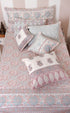Mulmul Cotton Quilt in Floral Block Print