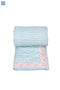 Mulmul Cotton Quilt in Floral Block Print
