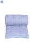 Mulmul Cotton Quilt In Graphic Block Print