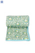 Mulmul Cotton Quilt in Floral Block Print