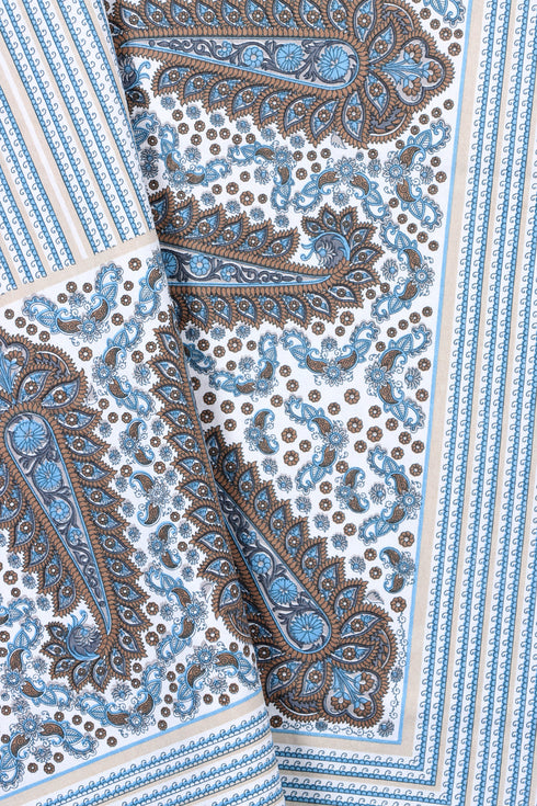 20s Cotton Bed Cover In Floral Print