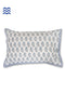 40s Cotton Pillow Cover In Assorted Block Print