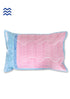 40s Cotton Pillow Cover In Graphic Block Print
