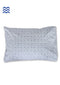 40s Cotton Pillow Cover In Geometric BlockPrint