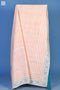 20s Cotton Bed Cover In Zigzag Block Print