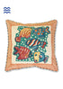 20s Cotton Cushion CoverIn GraphicBlock Print